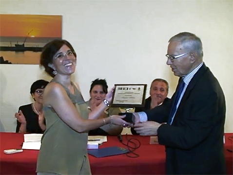 Angela Abbate premio Gus 2014