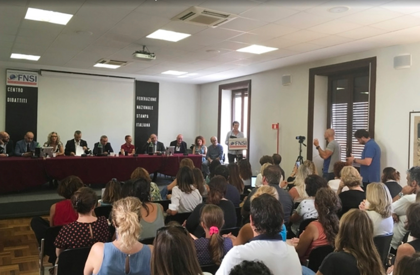 conferenza fnsi luglio 2019