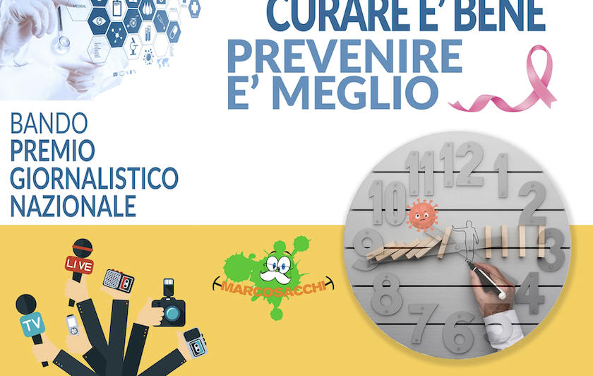 Palermo. Premio Giornalistico Curare è bene prevenire è meglio nuova scadenza 900x570