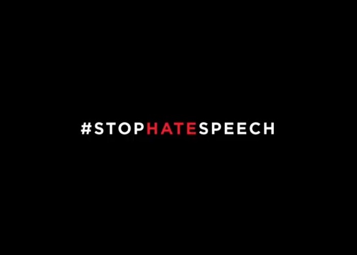 stop hate speech